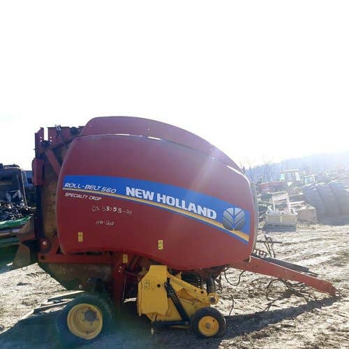 Used New Holland Roll-Belt 560 Baler parts.