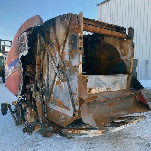 2019 Used New Holland Roll-Belt 560 Baler parts.