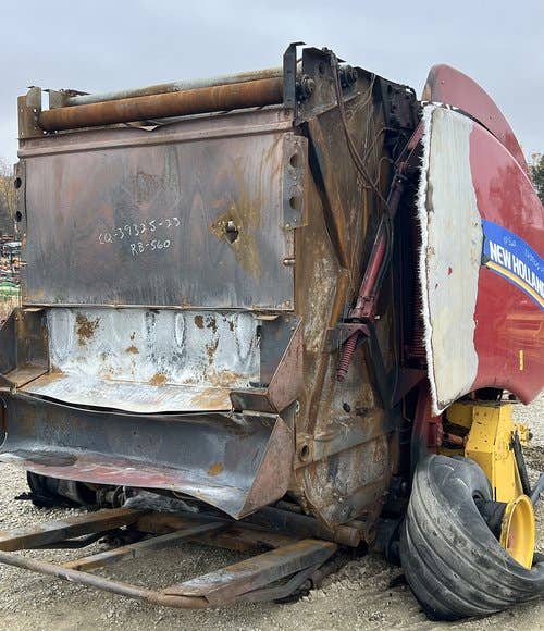 2015 Used New Holland Roll-Belt 560 Baler parts.