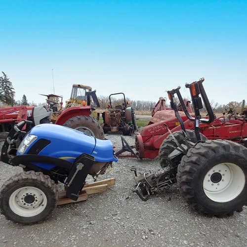 Used New Holland T2220 Tractor parts.