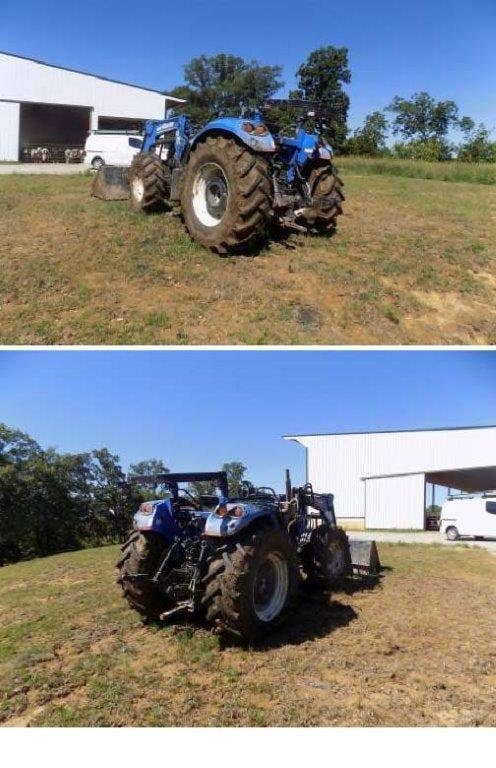 2015 Used New Holland T4.95 Tractor parts.