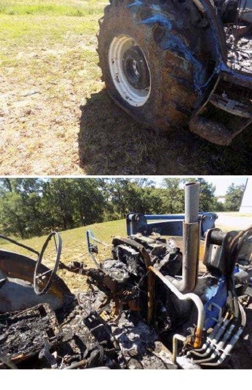 2015 Used New Holland T4.95 Tractor parts.