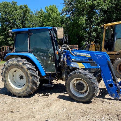 Used New Holland T5050 Tractor parts.