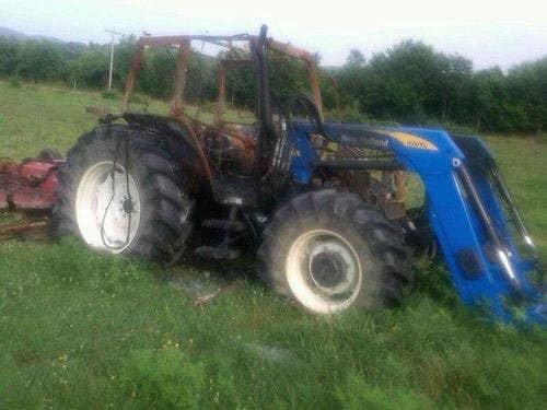 Used New Holland T5060 Tractor parts.
