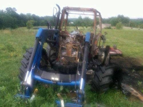 Used New Holland T5060 Tractor parts.