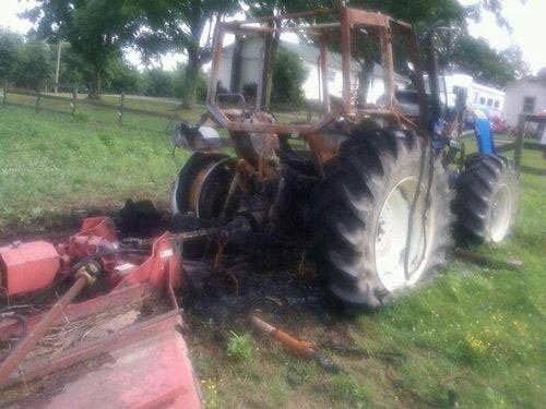 Used New Holland T5060 Tractor parts.