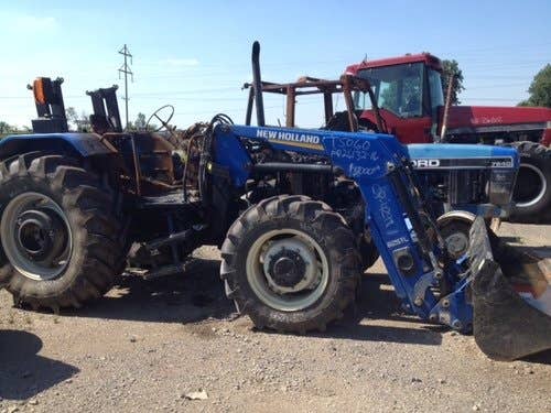 Used New Holland T5060 Tractor parts.
