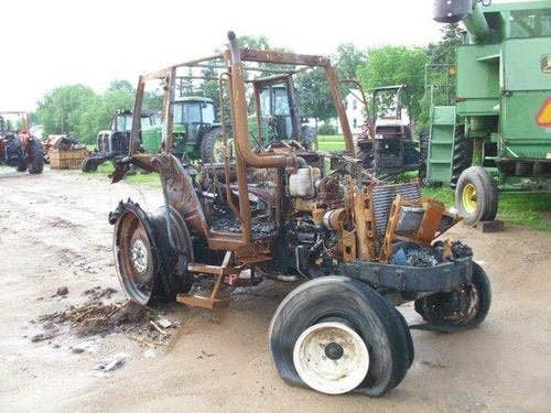 Used New Holland T5070 Tractor parts.