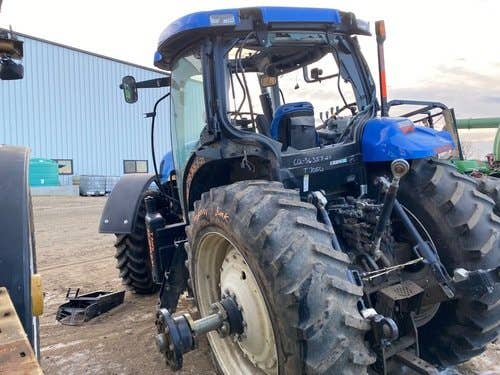 2010 Used New Holland T7050 Tractor parts.