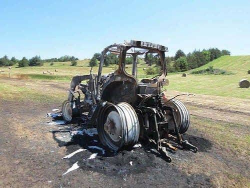 2012 Used New Holland T7.235 Tractor parts.