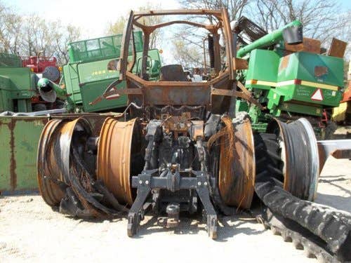 Used New Holland T8040 Tractor parts.