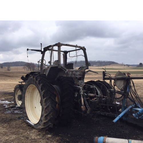 Used New Holland T8.300 Tractor parts.
