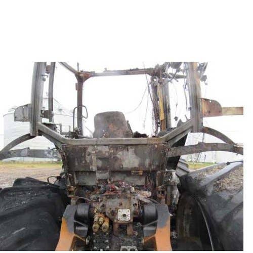Used New Holland T8.360 Tractor parts.
