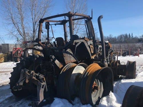 2012 Used New Holland T8.390 Tractor parts.
