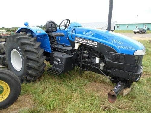 Used New Holland Tb120 Tractor parts.