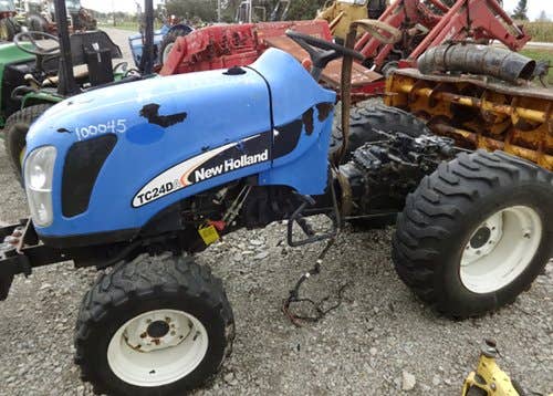 Used New Holland TC24DA Tractor parts.