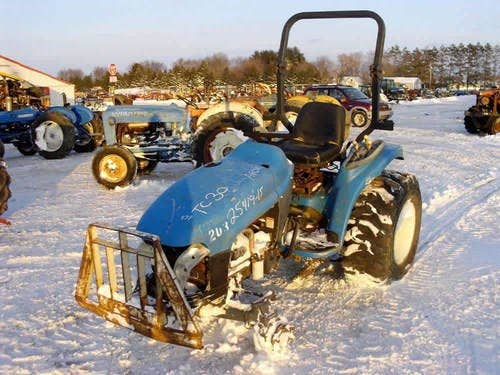 Used New Holland TC25 Tractor parts.