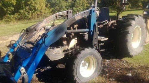 2004 Used New Holland TC48DA Tractor parts.