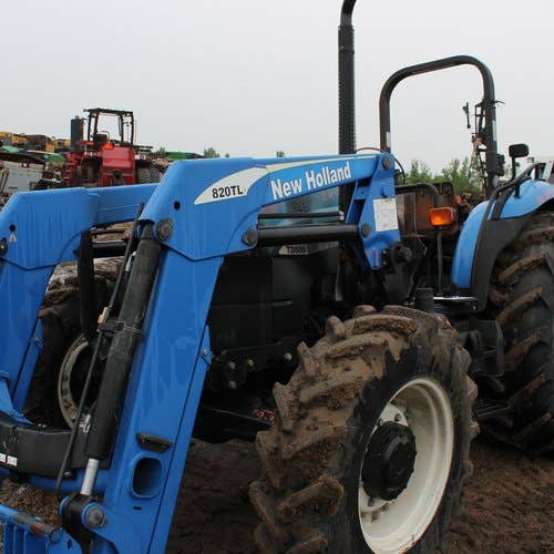 2008 Used New Holland TD80D Tractor parts.
