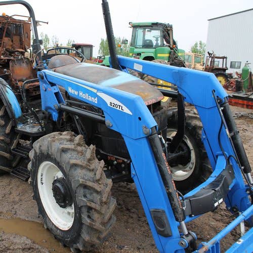 2008 Used New Holland TD80D Tractor parts.