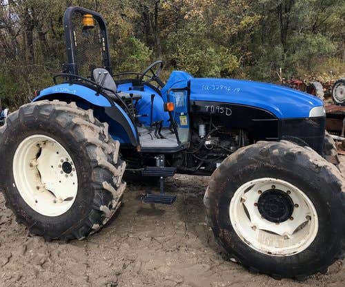 Used New Holland td95d Tractor parts.