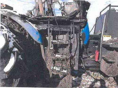 2002 Used New Holland TJ425 Tractor parts.