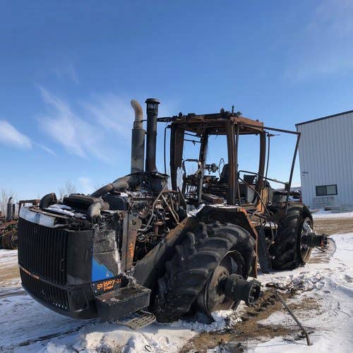 Used New Holland TJ480 Tractor parts.