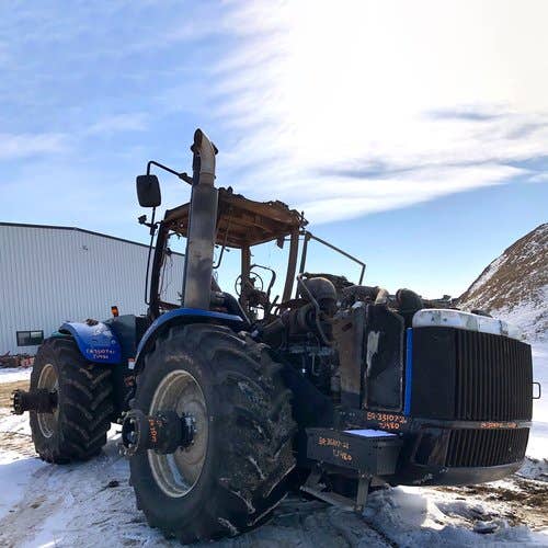Used New Holland TJ480 Tractor parts.