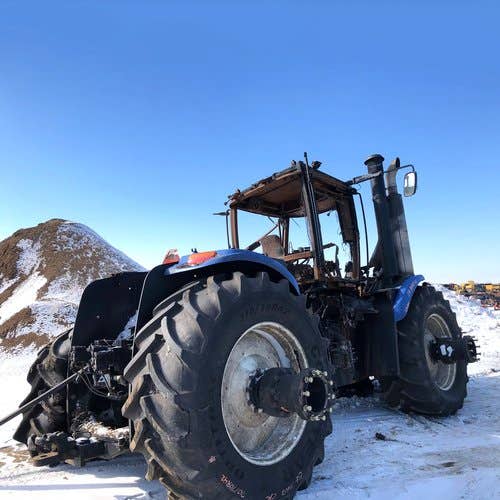 Used New Holland TJ480 Tractor parts.