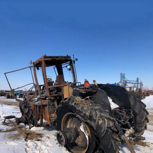 Used New Holland TJ480 Tractor parts.
