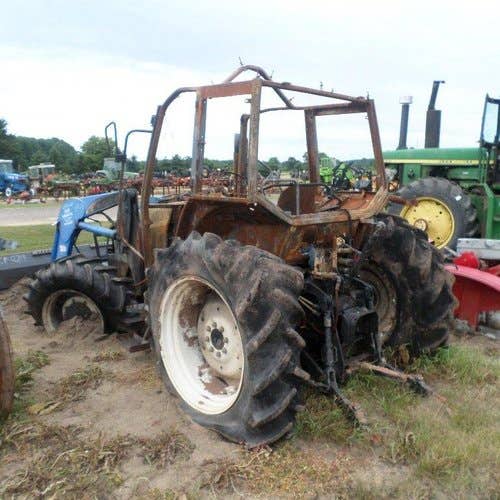 2005 Used New Holland TL100A Tractor parts.