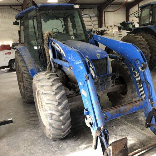2007 Used New Holland TL100A Tractor parts.