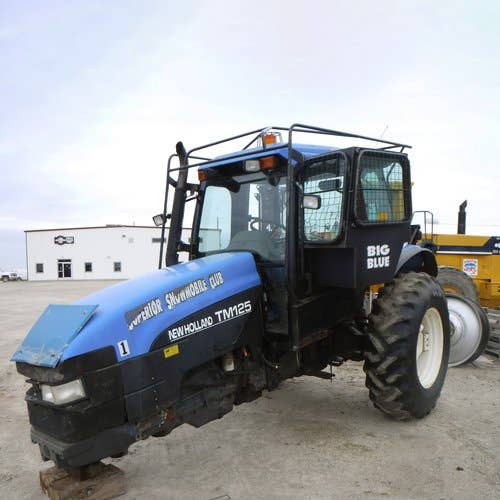 Used New Holland TM125 Tractor parts.