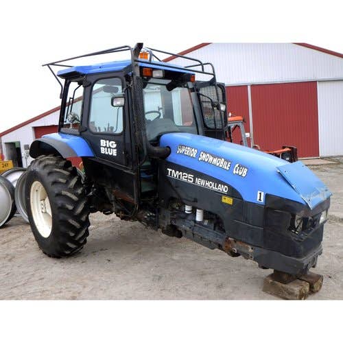Used New Holland TM125 Tractor parts.
