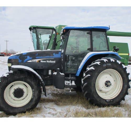 2003 Used New Holland tm140 Tractor parts.