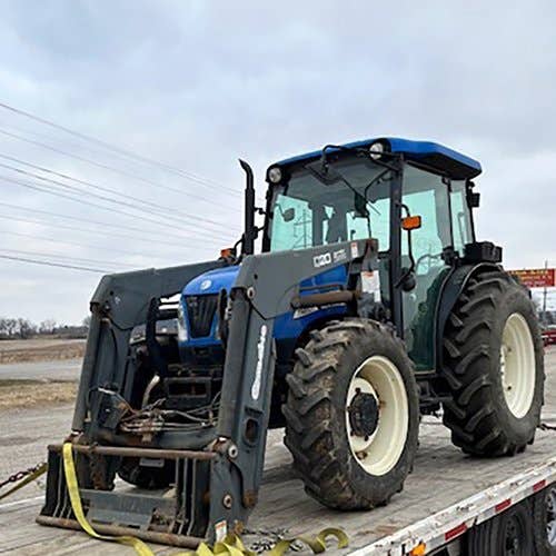 Used New Holland TN95DA Tractor parts.