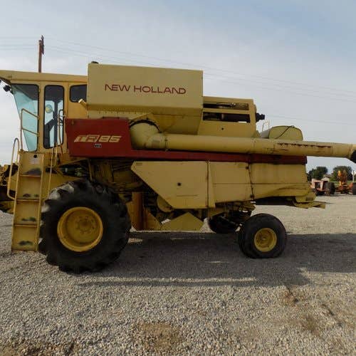 Used New Holland TR85 Combine parts.