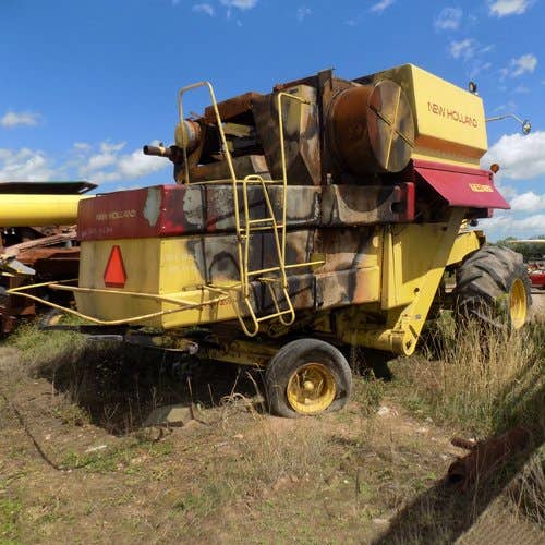 Used New Holland TR85 Combine parts.
