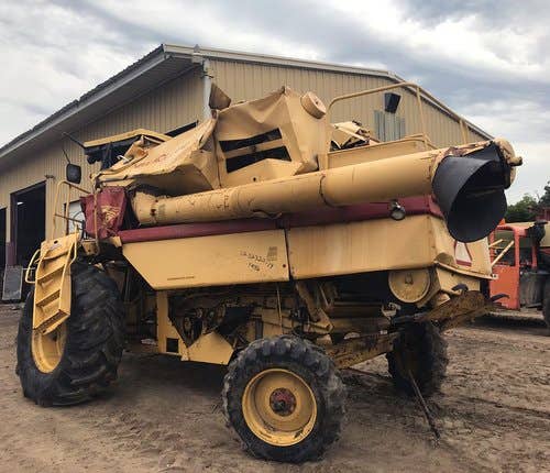Used New Holland TR86 Combine parts.