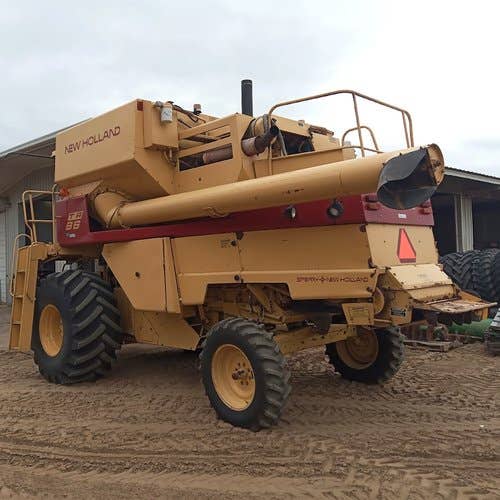 1985 Used New Holland TR86 Combine parts.