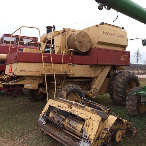 Used New Holland TR96 Combine parts.