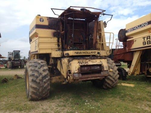 Used New Holland TR97 Combine parts.