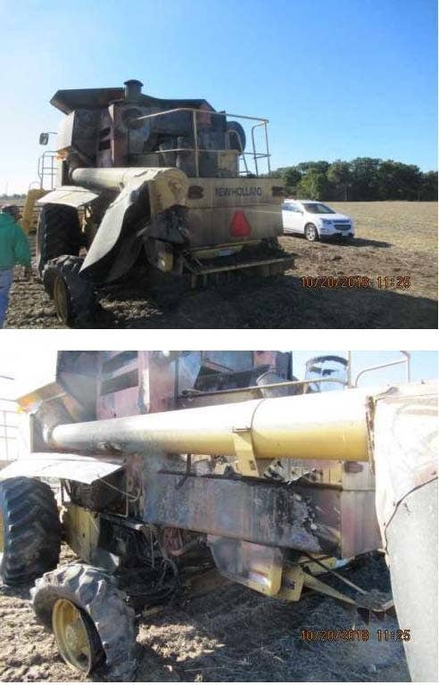 1999 Used New Holland TR98 Combine parts.