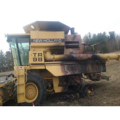 1998 Used New Holland TR98 Combine parts.