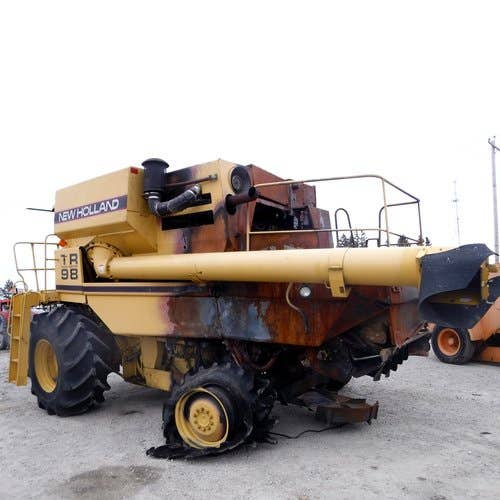 1998 Used New Holland TR98 Combine parts.