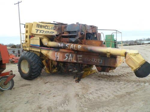 Used New Holland tr99 Combine parts.