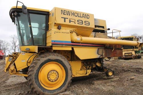 2002 Used New Holland TR99 Combine parts.