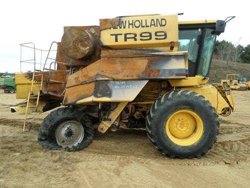 2001 Used New Holland TR99 Combine parts.
