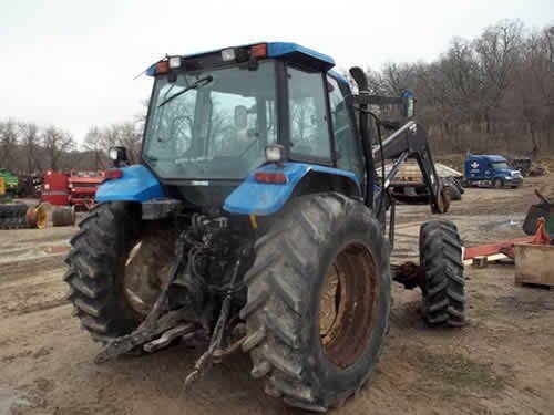 Used New Holland TS110 Tractor parts.