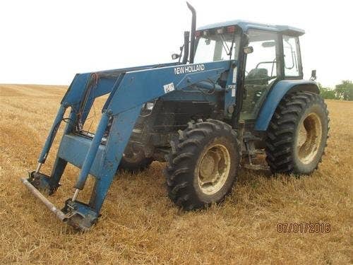 1998 Used New Holland TS110 Tractor parts.